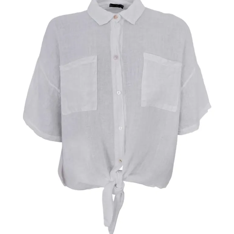 Black Colour BCMelina Short Shirt Hvid