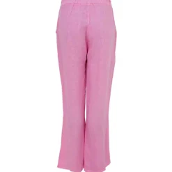 Black Colour BCMelina Wide Linen Pant Pink