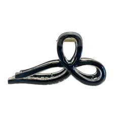 Black Colour BCYade Bow Hair Claw Sort