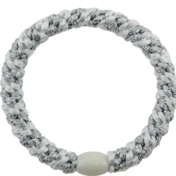 Bon Dep Kknekki 5582 White Silver Glitter Stripe