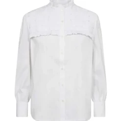 Co Couture CoCC Crisp Braid Shirt White