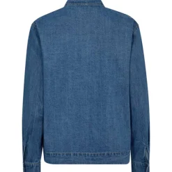 Co Couture DelinaCC Denim Shirt Dark Denim