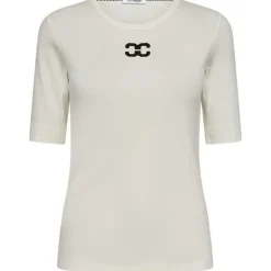 Co Couture GrannyCC Logo Tee Off White