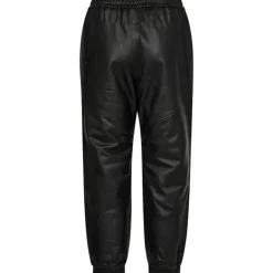 Co Couture PhoebeCC Leather Zip Joggers Black