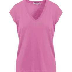 COSTER COPENHAGEN CCH1101 V-NECK T-SHIRT 644 LYSERØD