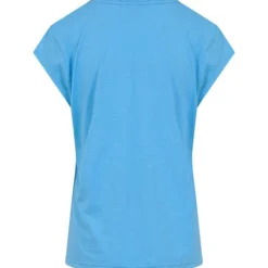 Coster Copenhagen CCH1101 V-Neck T-Shirt 539 Storm Blue