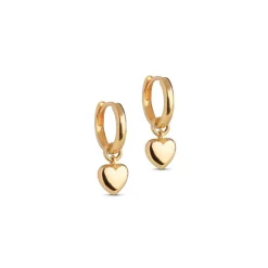 Enamel E376G Amore Hoops Guld
