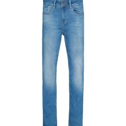 GARCIA CARO 285 CURVED SLIM FIT 7749 BLÅ