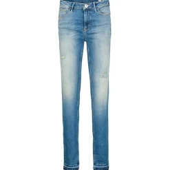 GARCIA 244-4997 CELIA SUPERSLIM FIT VINTAGE USED BLÅ