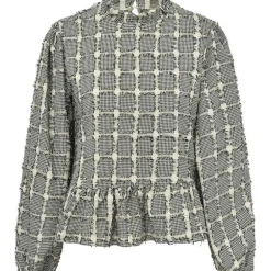 Gossia VibsGO Blouse Creme Black Checks