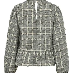 Gossia VibsGO Blouse Creme Black Checks