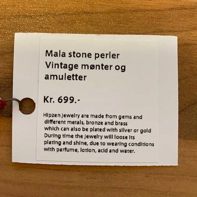 HIPZEN NECKLACE HVID