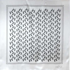 HÉST FROYA SILK SMALL SCARF HVID