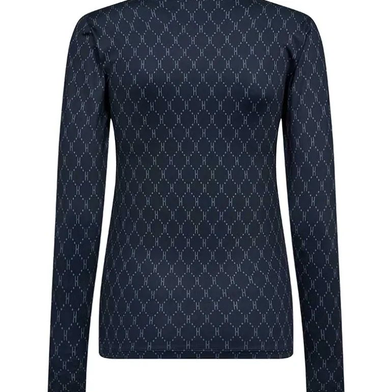 Hype The Detail 200-14-42 Printed Blouse Blue