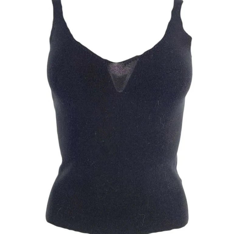 J By J 8074 Knit Top Black