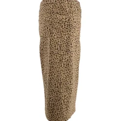 J By J 50353 Leo Stretch Skirt Leopard