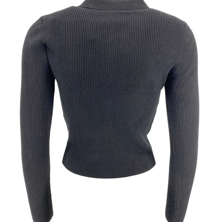 J By J 6036 Short Cardigan Black