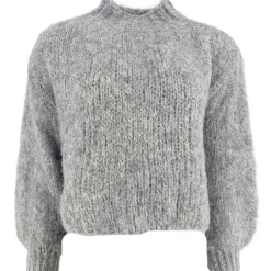 J By J 3038 Turtle Neck Knit Grey