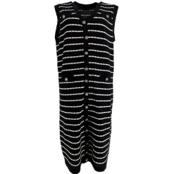 J By J ZS 88045 Striped Knit Dress Sort