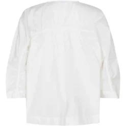 LEVETE ROOM LR-BRADIE 3 BLOUSE HVID