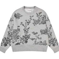 Munthe Friede Oversized Sweat Grey