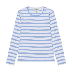 Munthe Jote L/S T-Shirt Light Blue
