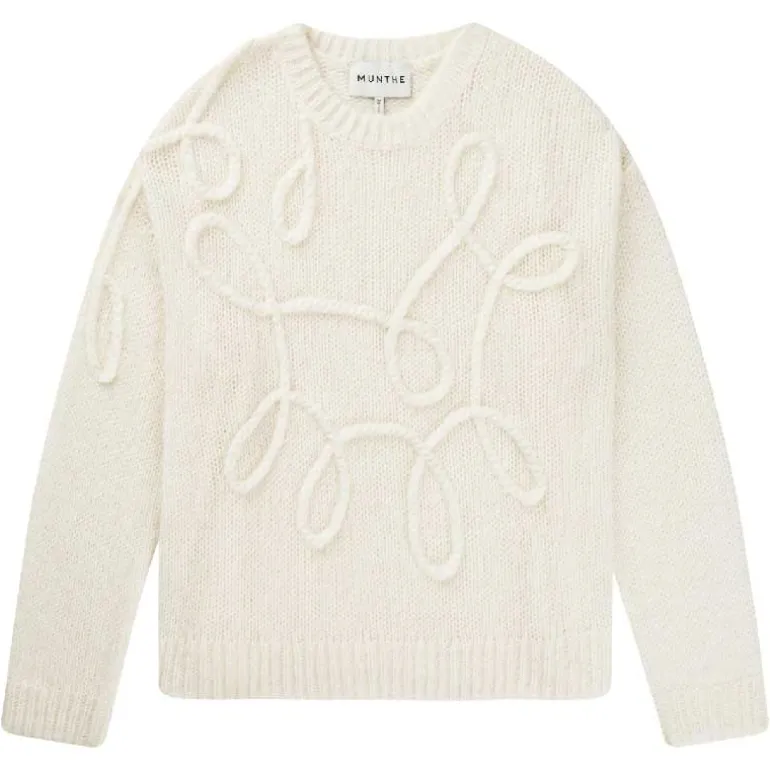 Munthe Tahlis Knit Ivory