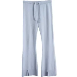 MW23 ERIKA KNIT PANTS LYSEBLÅ