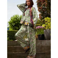 M. Wiesneck Abito Loose Pants Green