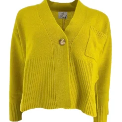 M. Wiesneck Lina Wool Cardigan Honey Sun