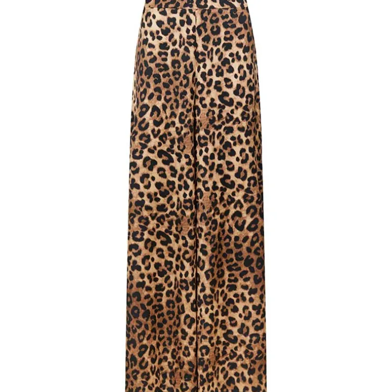 Neo Noir Avie Leo Pants Leopard