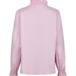 Neo Noir Brielle Stripe Shirt Light Pink