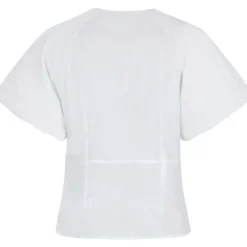 Neo Noir Irina Poplin Blouse White