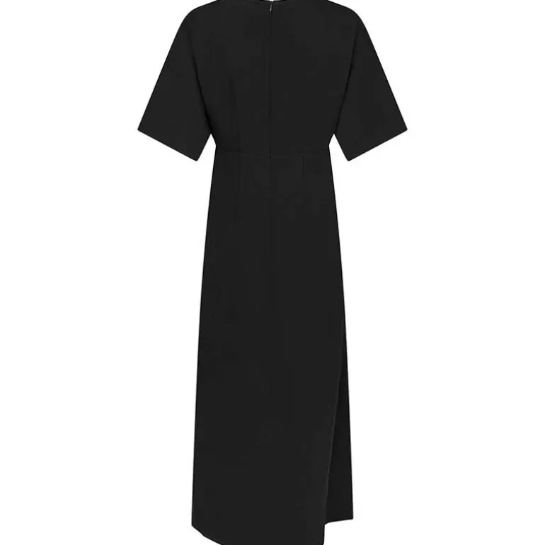 Neo Noir Myran Solid Dress Black
