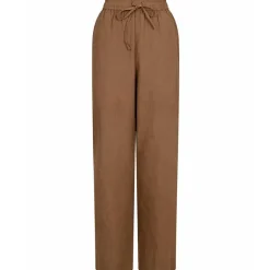 Neo Noir Sonar Linen Pants Mørk Sand