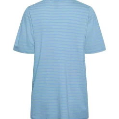 Pieces PCAbby SS Loose Tee BC Lyseblå