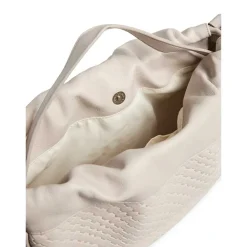 Pieces PCBalloon Large Braided Bag Silver Mink