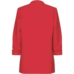 Pieces PCBosella 3/4 Blazer Noos High Risk Red