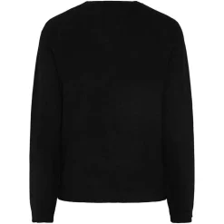 Pieces PCBree LS O-Neck Knit Noos Black