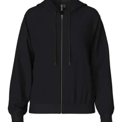Pieces PCChilli LS Zip Hoodie Noos Black