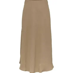 Pieces PCFranan HW Ankel Skirt WVN Noos Silver Gray