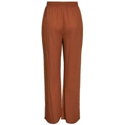PIECES PCLINDA HW PANTS BRUN
