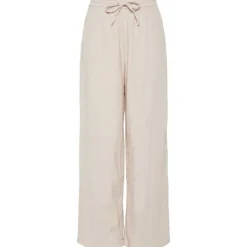 Pieces PCMastina HW Wide Pants Lys Sand