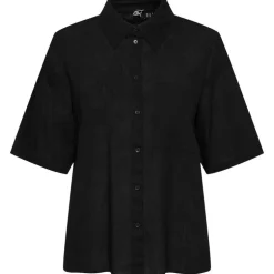 Pieces PCMilano SS Shirt D2D PB Sort