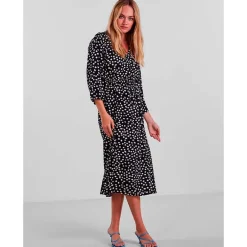 PIECES PCNYA 3/4 MIDI DRESS BC SORT
