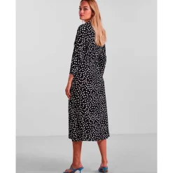 PIECES PCNYA 3/4 MIDI DRESS BC SORT