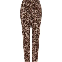 PIECES PCNYA MW PANT BF BC BRUN