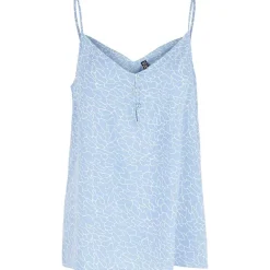 PIECES PCNYA SLIP TOP BF LYSEBLÅ
