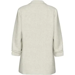 Pieces PCPia Bosella Blazer WVN Noos Birch Melange