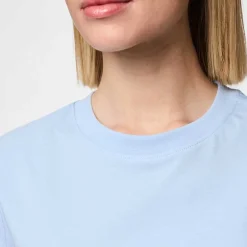 Pieces PCRia SS Solid Tee Noos Cashmere Blue